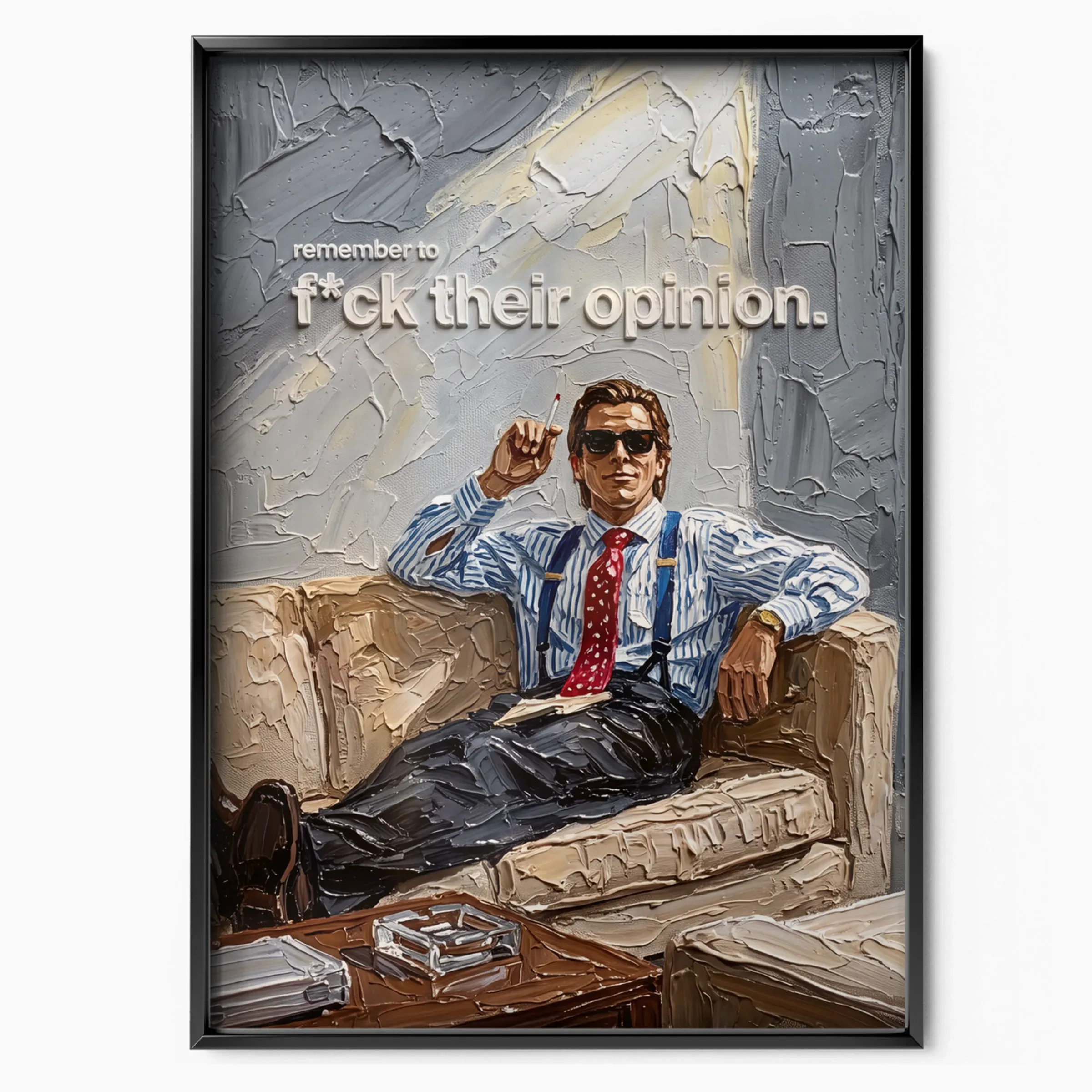 Business American Psycho poster