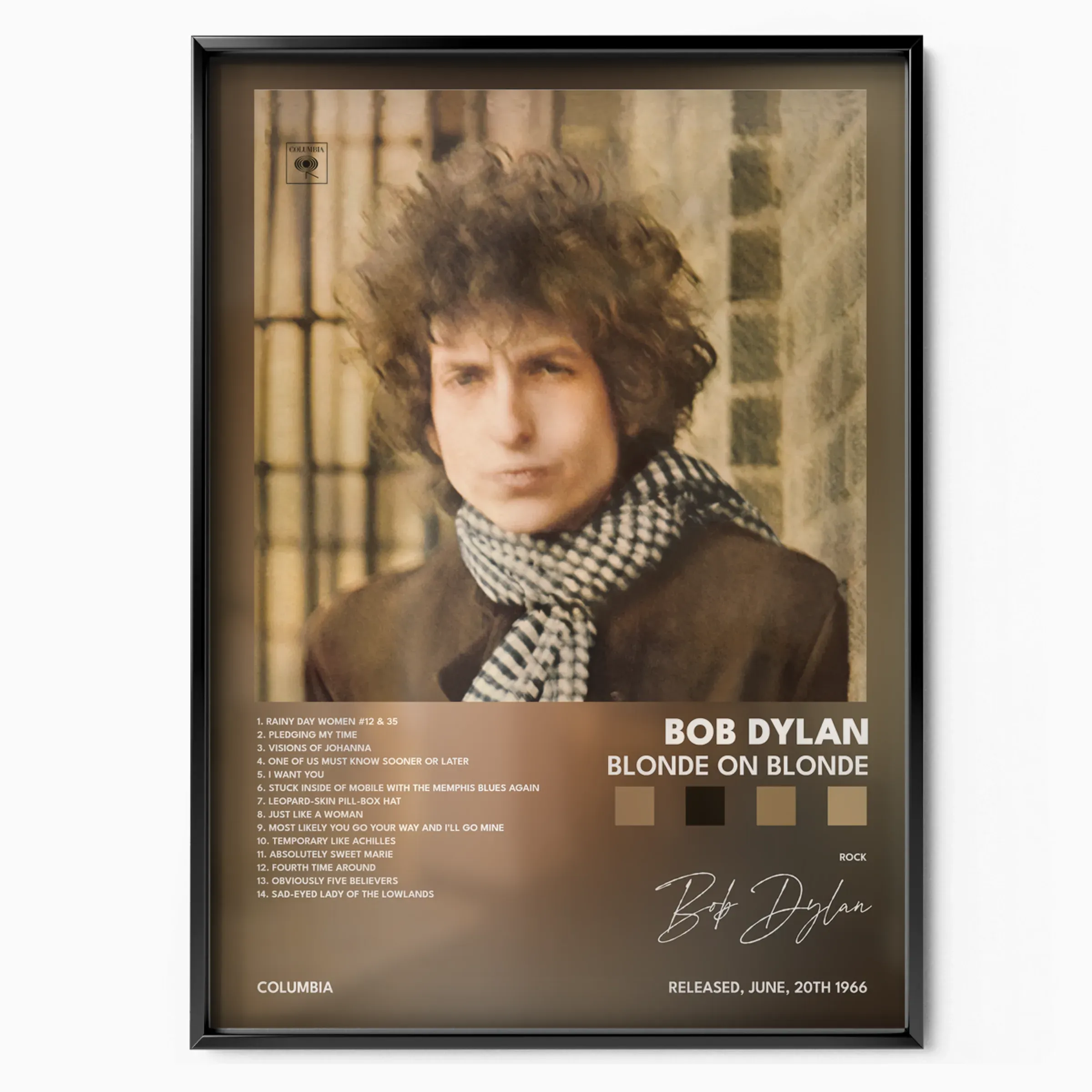 Blonde on Blonde poster