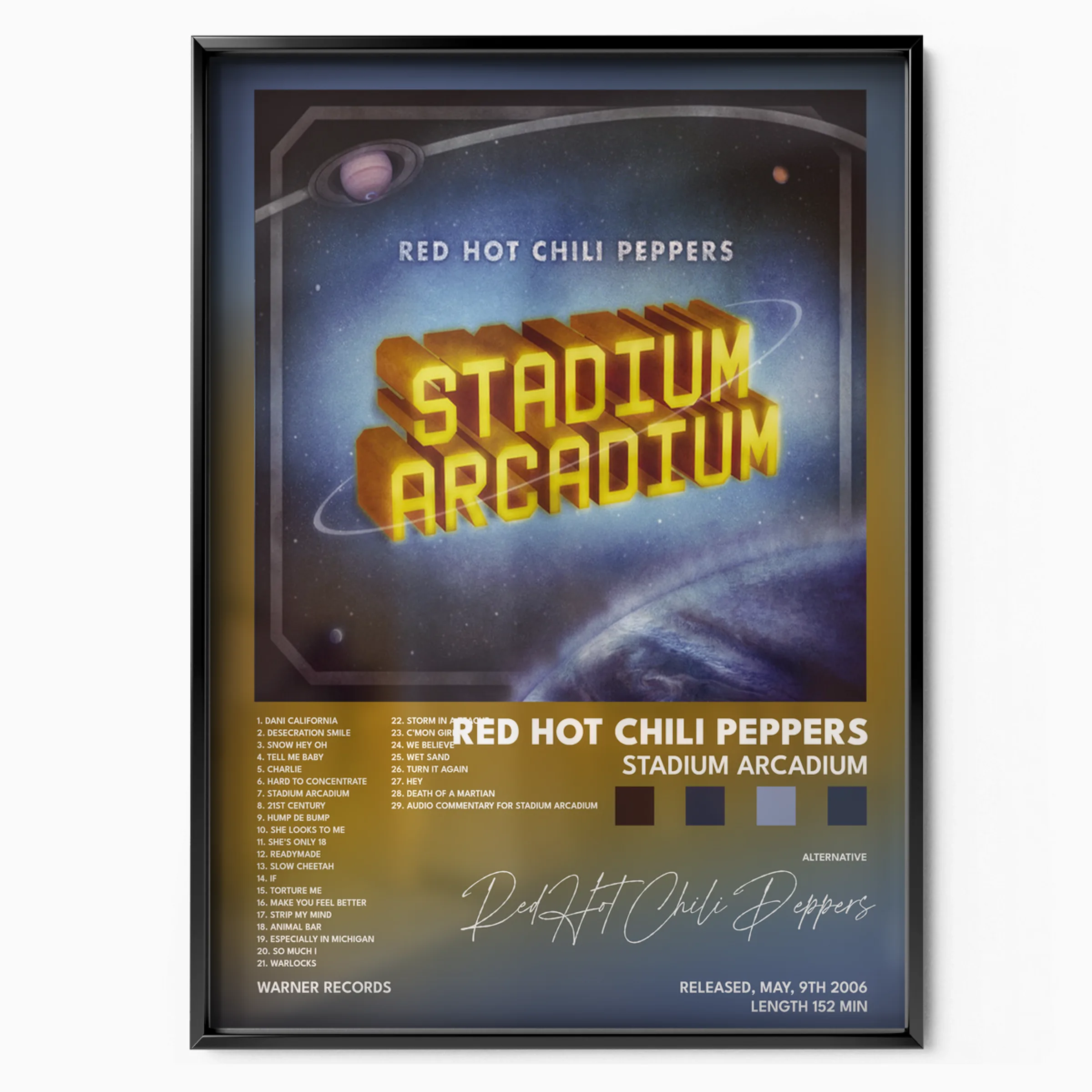 Stadium Arcadium poster